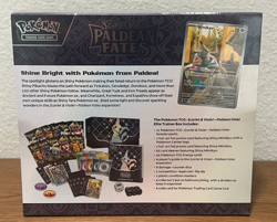 Paldean Fates Pokemon Center Exclusive Elite Trainer Box ETB New Sealed - Image 2