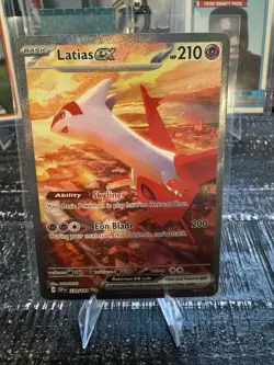 Pokemon Latias EX TCG Surging Sparks 239/191 Special Illustration Rare - Image 1