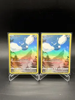 (2) Pokemon Swablu Full Art Crown Zenith Galarian Gallery GG27/GG70 - Image 1