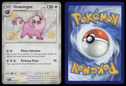 Oinkologne 208/091 Shiny Rare Paldean Fates Pokemon NM - Image 3
