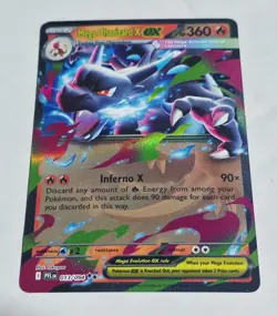 Pokemon TCG- Charizard X ex 013/094 Double Rare- Phantasmal Flames - Image 3