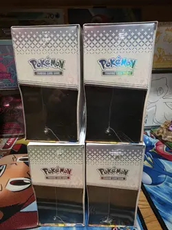 LOT OF 4 - Pokemon Prismatic Evolutions Elite Trainer Box ETB New Factory Sealed - Image 2