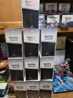 LOT OF 10 - Pokemon Prismatic Evolutions Elite Trainer Box ETB New Factory Seale - Image 3