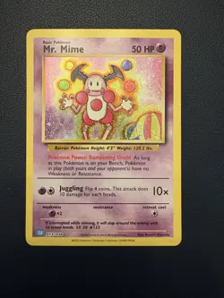 Pokemon TCG - Mr. Mime Holo 13/34 NM - Image 1