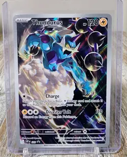 THUNDURUS 209 HOLO SCARLET & VIOLET PROMO POKEMON NM/M - Image 1