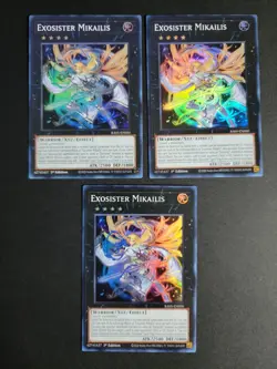 Exosister Mikailis (X3) RA05-EN050 Super Rare Yugioh Rarity Collection 5 - Image 1