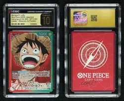 2025 One Piece Carrying on His Will Japanese Alt Art Monkey D Luffy CGC 10 - Image 3