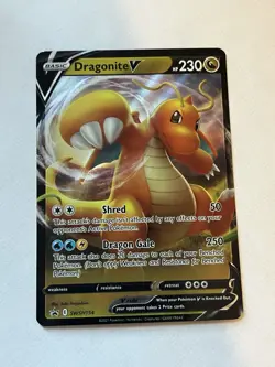 Dragonite V SWSH154 SWSH: Sword & Shield Black Star Promo Pokemon Card - Image 1