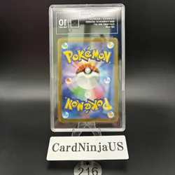 TAG GEM MINT 10 Maushold AR 081/071 Clay Burst sv2D Pokemon Card Game 216 - Image 2