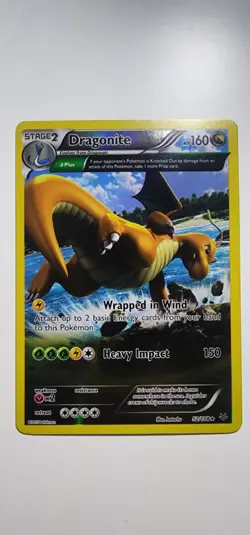 Pokemon TCG Dragonite Roaring Skies Reverse Holo Rare Card 52/108 - Image 1