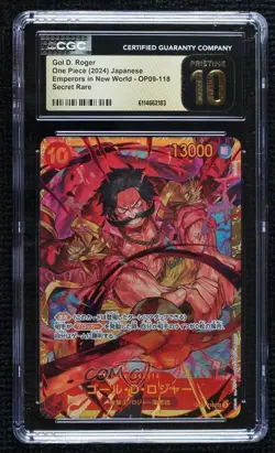 2024 One Piece Card Game: Emperors in the New World Japanese Gol D Roger CGC 10 - Image 1