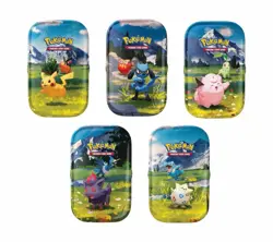 Ascended Heroes Mini Tins x5 Lot Brand New Sealed Collectible Cards Bundle Rare - Image 1