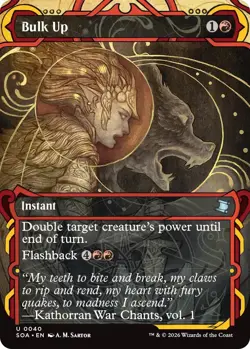 FOIL Bulk Up - Mystical Archives - Secrets of Strixhaven - MtG - NM - Image 1