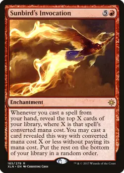 Sunbird's Invocation - Foil NM, English MTG Ixalan - Image 1