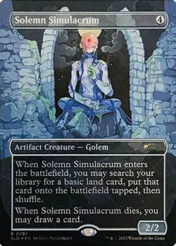 Solemn Simulacrum (0791) NM, English MTG Secret Lair Drop Series - Image 1