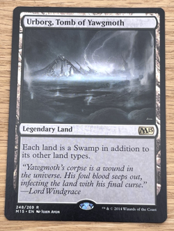 Urborg, Tomb of Yawgmoth Legendary Land Magic The Gathering Core Set 2015 M15 - Image 1