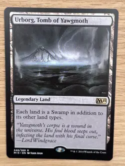 Urborg, Tomb of Yawgmoth Legendary Land Magic The Gathering Core Set 2015 M15 - Image 2