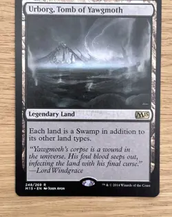 Urborg, Tomb of Yawgmoth Legendary Land Magic The Gathering Core Set 2015 M15 - Image 3