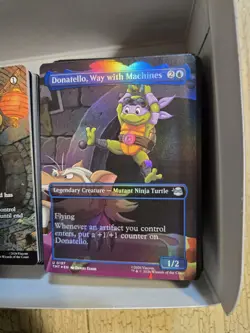 MTG Teenage Mutant Ninja Turtles Collector Booster Pack Magic The Gathering - Image 5