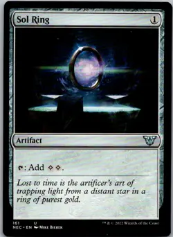 Sol Ring U Commander: Kamigawa: Neon Dynasty 161 LP - Image 1