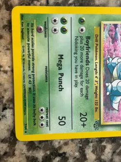 Pokemon TCG Nidoqueen Jungle 7/64 Holo Unlimited Holo Rare - Image 3