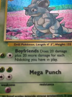 Pokemon TCG Nidoqueen Jungle 7/64 Holo Unlimited Holo Rare - Image 4