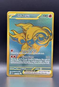 Pokemon Chi-Yu ex 241/091 Sv: Paldean Fates Holo - Image 1