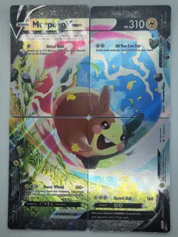 Pokemon Morpeko V-UNION Promo Holo 4 Card Lot Nintendo English SWSH215-218 - Image 1