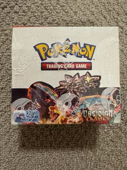 Pokemon TCG: Scarlet & Violet—Obsidian Flames Booster Box Factory Sealed 36 Pack - Image 1