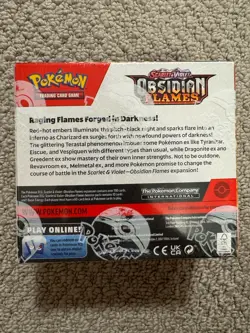 Pokemon TCG: Scarlet & Violet—Obsidian Flames Booster Box Factory Sealed 36 Pack - Image 2