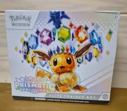 Pokemon TCG Prismatic Evolutions ETB Pokemon Elite Trainer Box New Sealed - Image 1