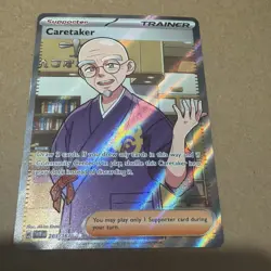 SV06: Twilight Masquerade #203/167 Caretaker Pokemon TCG 2024 - Image 1
