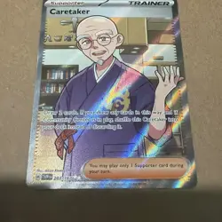 SV06: Twilight Masquerade #203/167 Caretaker Pokemon TCG 2024 - Image 3