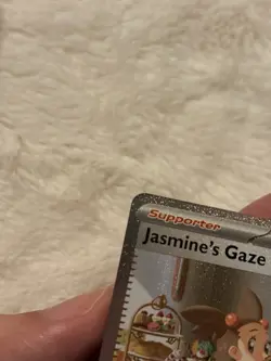 Pokemon TCG Jasmine's Gaze Full Art Holo Trainer Surging Sparks #245/191 NM - Image 3