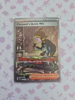 Clemont's Quick Wit 243/191 SSP EN Pokemon TCG - Image 1