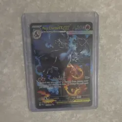 Pokemon Mega Charizard X ex 125/094 Me02 Phantasmal Flames 360HP Holo - Image 1