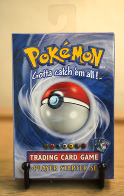1999 Pokemon Base Set 2 Player Starter Theme Deck WOTC Machamp Vintage - Image 1