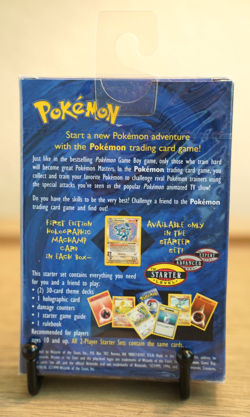 1999 Pokemon Base Set 2 Player Starter Theme Deck WOTC Machamp Vintage - Image 2
