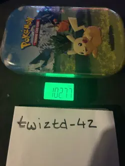 102.77g HEAVY! - Pokemon TCG Ascended Heroes Mini Tin PKC 🔥 - Image 1