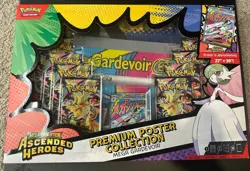 Pokemon TCG Mega Evolution Poster Collection Ascended Heroes Box Mega Gardevoir - Image 1
