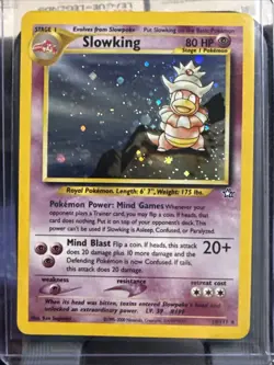 Pokemon Slowking Neo Genesis 14/111 Holo Rare Unlimited 80 HP - Image 1