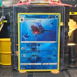 Sharpedo Evolving Skies Reverse Holo Pokemon TCG 036/203 Sword & Shield Rare - Image 1