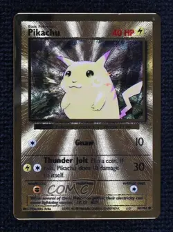 Pikachu (Gold Metal) Pokemon Celebrations Ultra Premium Collection #58 - Image 1