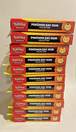 LOT of 11: Pokemon TCG: Pokemon Day 2026 Collection Box - 30th Anniversary NEW - Image 4
