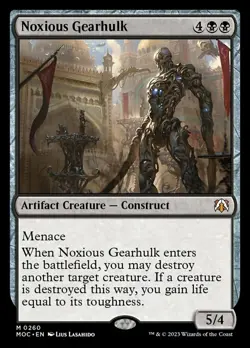 Noxious Gearhulk NM, English MTG March of the Machine - Image 1