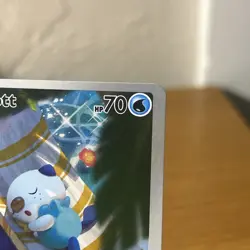 Oshawott 105/086 Pokemon White Flare Illustration Rare NM - Image 3