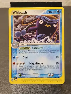 Whiscash 48/97 Dragon Regular Pokemon Tcg Collect Trade Nintendo Rare Vintage E - Image 1