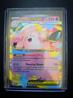 Pokemon 2026 Perfect Order Mega Clefable EX#031/088 Double Rare NM - Image 1