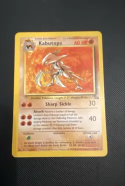 Kabutops 24/62 Fossil Pokemon - Image 1