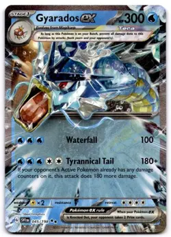 Gyarados ex 045/198 Double Rare Scarlet & Violet Pokemon Holo Near Mint - Image 1